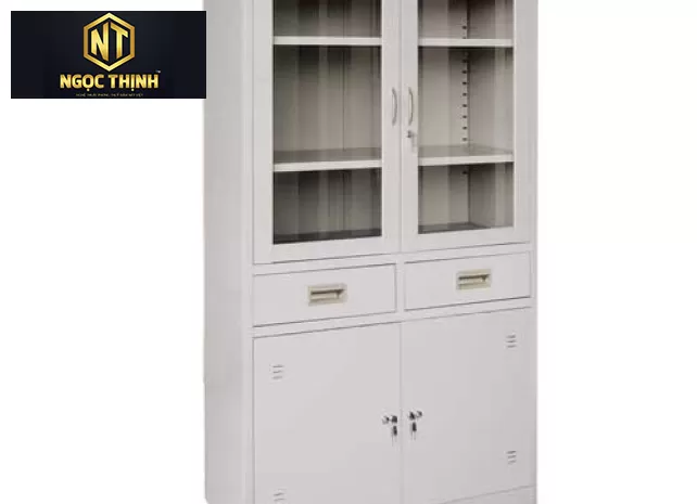 TỦ HỒ SƠ-Tủ sắt sơn tĩnh điện 3 khoang TU09K3LCK TỦ HỒ SƠ-Tủ sắt sơn tĩnh điện 3 khoang TU09K3LCK